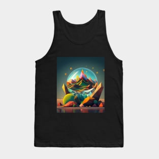 Abstract Desert Landscape Tank Top